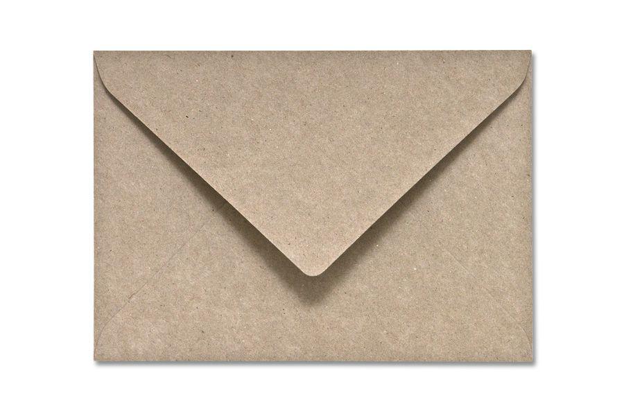 Briefhüllen C6 114x162 mm Nassklebend Recycling Grau 100 g/qm